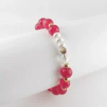Memory wire Bracelet - red